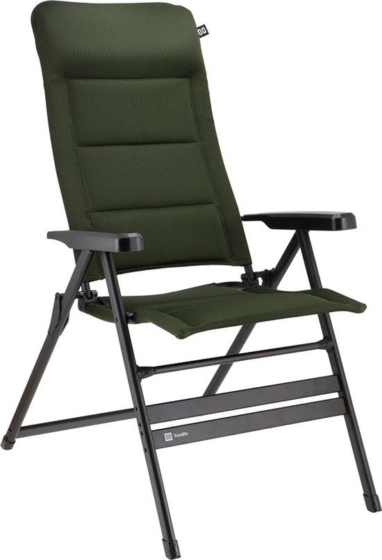 Travellife Barletta Standenstoel Comfort XL Groen - Extra brede zitting - Rugleuning in 7 standen verstelbaar