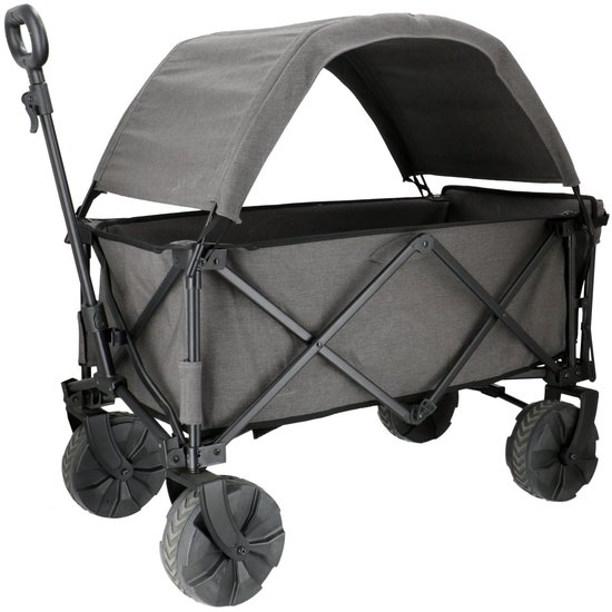 Travellife Bolderkar Dak - Draagvermogen: 75 kilo - Compact opvouwbaar - Weerbestendig polypropyleen van Travellife