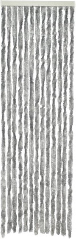 Travellife Chenille Vliegengordijn - Grijs - 56 x 185 cm van Travellife