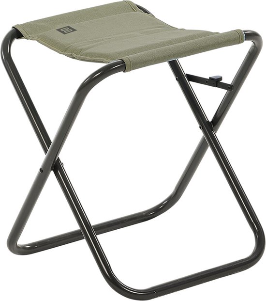 Travellife Lago Campingkruk Moss Green - Comfortabele vulling - Inclusief inklapbeveiliging van T