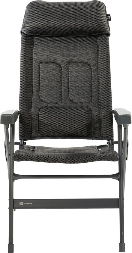 Travellife Lucca Comfort Standenstoel - 3D air mesh bekleding - Water- en uv-bestendig - Draagvermogen 150 kg