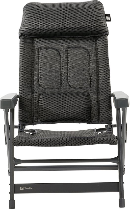 Travellife Lucca Loungestoel - 3D air mesh bekleding - Compact opvouwbaar - Water- en uv-bestendig