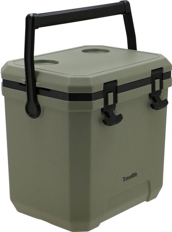 Travellife Magnus Koelbox 23L Groen - Houdt 48 uur koel - Geschikt voor 1,5L flessen - Robuust en hoogwaardig van Travellife