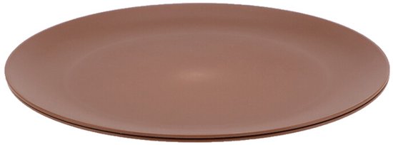 Travellife Nova Camping Ontbijtbord ø20cm Cacao 2 stuks
