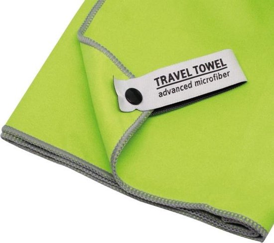 TravelSafe Microvezel handdoek XS – Groen - 40x80 cm