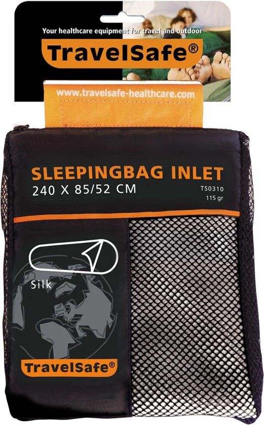 Travelsafe Silk Inlet Mummy - 1pers. - White natural van T