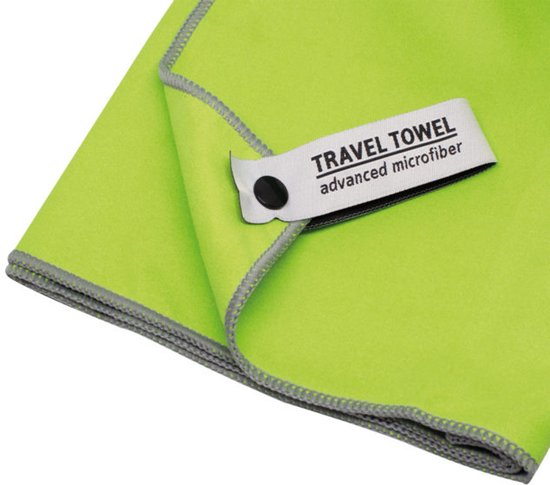 Travelsafe Traveltowel - Microfibre - 85x150cm - L - Groen