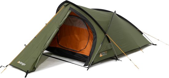 Trekkingtent 2 Persoons – Waterdicht 5000 mm – 4-Seizoenen – Aluminium Stokken – 320 x 140 x 107 cm