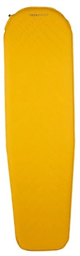 TREKMATES Shuteye Sleepmat mummy 1,12 kg en 5 cm dik NuggetGold van Merkloos
