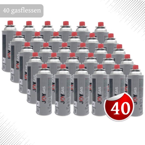 Trendmax gasfles butaan gasbus met inhoud van 227gram - 40 stuks in de verpakking