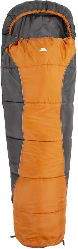 Trespass Kinder Tasche Bunka - Kids Sleeping Bag Carrot van Merkloos