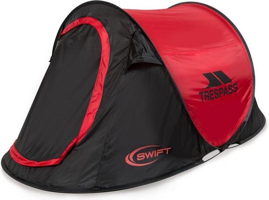 Trespass Pop-up Tent Swift 2-persoons 245 X 145 Cm Polyester van Merkloos