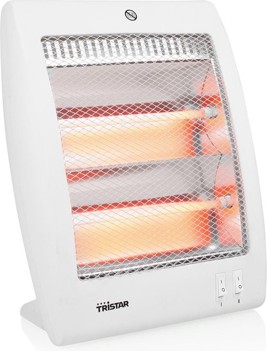 Tristar KA-5127 Elektrische Kachel - 2 standen - Laagwattage - Campingkachel 400-800 watt - Omvalbeveiliging van Tristar