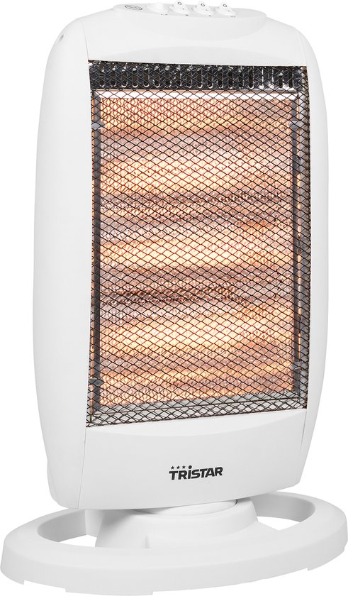 Tristar Straalkachel KA-5129 - Campingkachel - Halogeenverwarming - Warmtebereik 15 m² - 400W, 800W en 1200W van Tristar