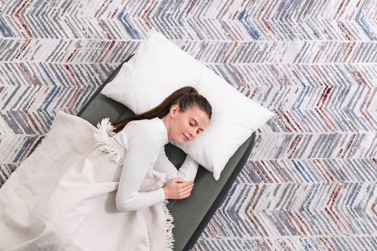 Tritech Jr. Twin Luchtmatras 1,85 m x 76 cm x 25 cm van Merkloos