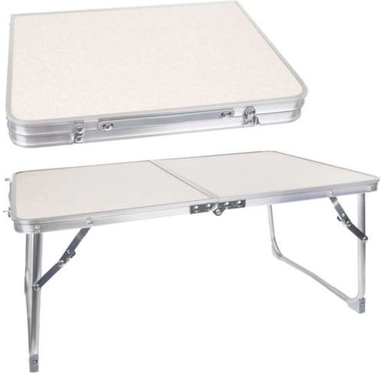 Trizand Opvouwbare Kampeertafel - Compact en Praktisch voor Elke Buitenactiviteit - Afmetingen: 60/26/40 cm van Trizand