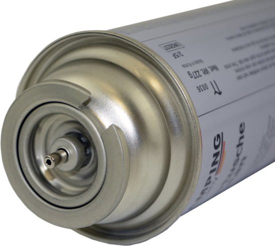 TronicXL 6x Campingas 227g gaspatroon buiten butaangas gaspatroonfles voor piëzo-ontsteking elektrische ontsteking Bijvoorbeeld voor campingkooktoestel, onkruidbrander, gasfornuis, gasbrander, soldeerbrander, bunsenbrander onkruidverdelgers van TronicXL