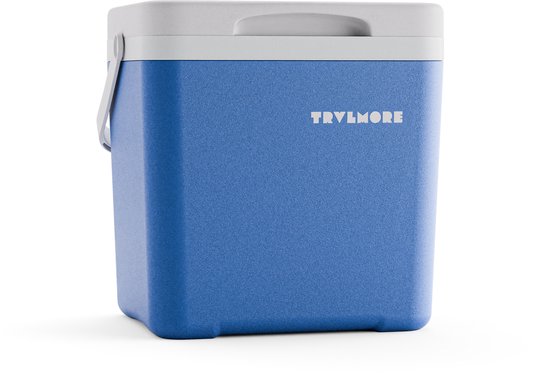 TRVLMORE Koelbox 14L - 47 Uur Koeling - Frigobox - Inclusief 2 Koelelementen - Koelbox Klein - Blauw van Merkloos