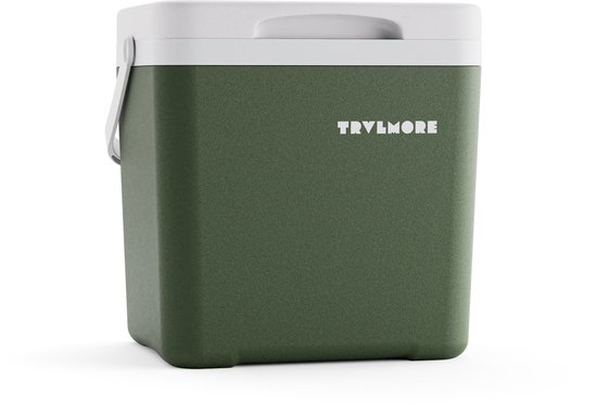 TRVLMORE Koelbox 14L - 47 Uur Koeling - Frigobox - Inclusief 2 Koelelementen - Koelbox Klein - Groen van Merkloos