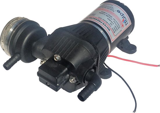 TTulpe Flow Meister 1312 automatische drukwaterpomp, 12 Volt, 2.4 bar, 13 lpm.