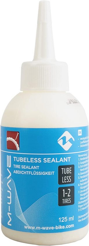 Tubeless Afdichtvloeistof voor Fietsbanden - 125 ml - Dicht Gaten tot 6 mm van Merkloos