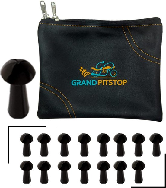 Tubeless Bandenreparatieset: 15 Paddenstoel-/Patchpluggen voor Motor, Auto & Fiets