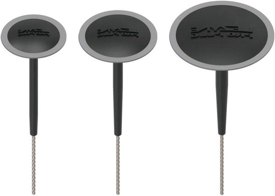 Tubeless Reparatie Set - Fiets Accessoires - Banden Repareren - Compact Ontwerp - One Size - Zwart
