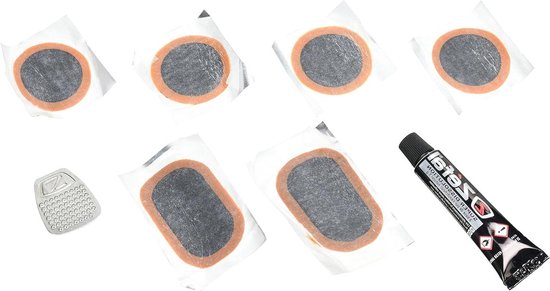 Tubeless Reparatiekit - Fietsband reparatie - Fietsbanden repareren - Compacte Doos - 5 gram - Zwart van Merkloos