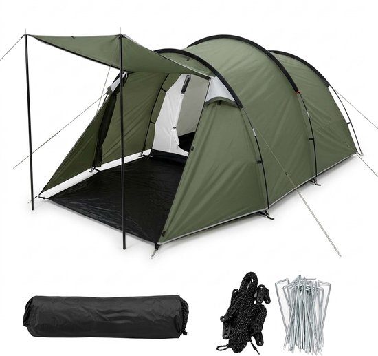Tunneltent - 420x150x200 cm - groen