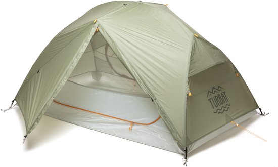 Turbat Shanta Pro 2 Tea Green - lichtgewicht tent - 2 persoons - Groen
