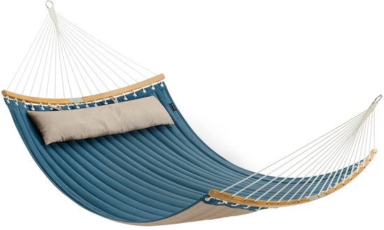 Tweepersoons Hängematte - Gepolsterd voor Buiten - 200 x 140 cm van Merkloos