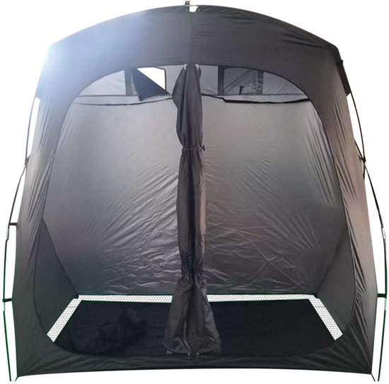 Tweepersoons kampeerdouchetent - waterdicht buitentoilet en kleedhokje van Merkloos