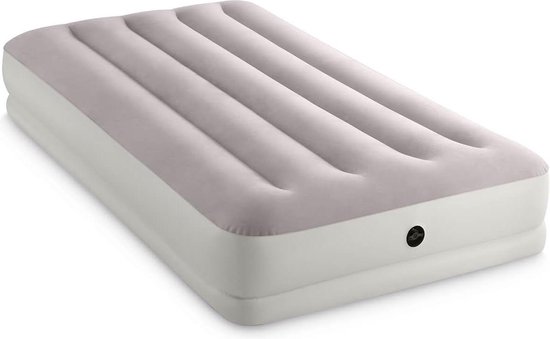 Twin Dura-Beam Prestige Mid-Rise Airbed with USB - Inflated Size 99cm x 1.93m x 30cm (64177) van Intex