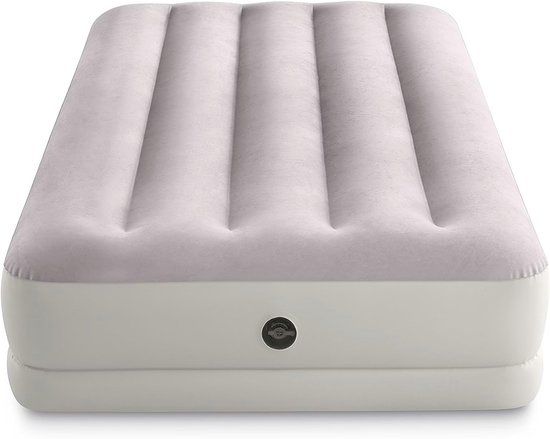 Twin Dura-Beam Prestige Mid-Rise Luchtbed 99cm x 1.91m - USB Oplaadbare van Intex