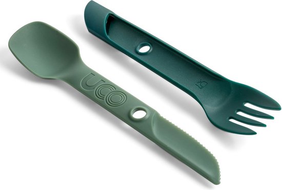 UCO - Spork Switch - utensil set - groen van UCO