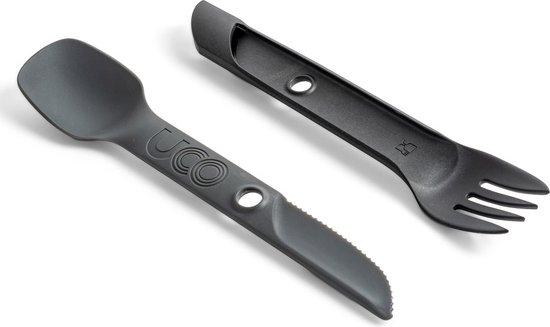 UCO - Spork Switch - utensil set - zwart van UCO