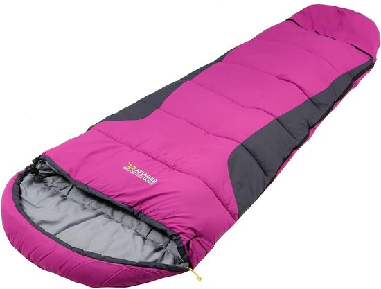 Uitbreidbare Slaapzak - Kampeerzak - Zomer Kamperen - Verstelbare Lengte - 170-195 cm - Roze