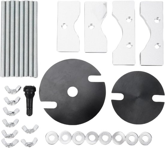 Uitlaatdeuk Reparatiekit - Motorfiets Uitlaat Tool - Motorfiets Herstellen - Met Luchtklep - 22 x 11 x 5 cm - Metaal