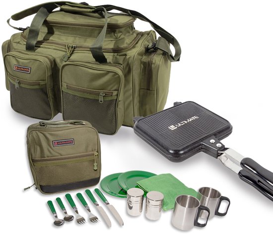Ultimate Cooking Set - Camping Kookgerei van Merkloos