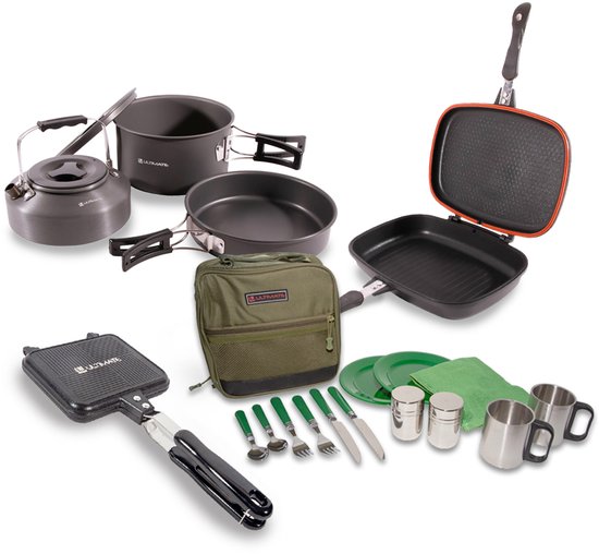Ultimate Outdoor Cooking Set - Kookstel