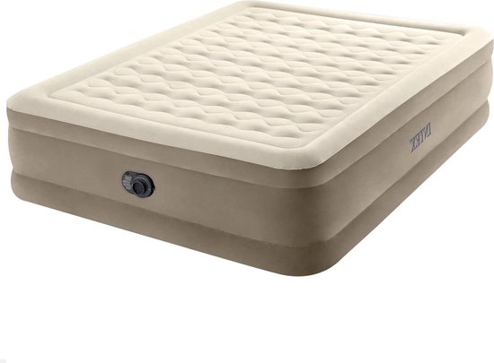 Ultra Plush Luchtbed Ingebouwde Pomp 2-Persoons 203 x 152 x 46 cm - Intex - comfortabel luchtbed van Intex