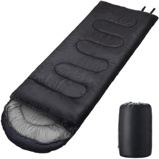 Ultralichte 4-seizoenen Campingslaapzak – Warme Envelop Mummie Slaapzak voor Backpackers & Outdoor Avonturen (Katoenen Winterslaapzak) van Merkloos
