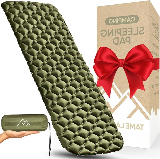 Ultralichte backpacken slaapmat voor wandelen en reizen - 17oz olijfgroen van Zacro