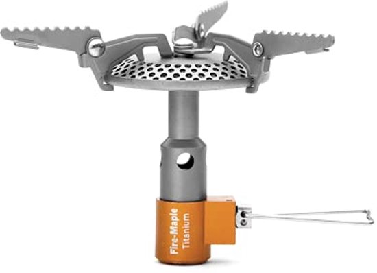 Ultralichte Camping Gasbrander - Compacte Titan Gasbrander voor Buitenactiviteiten van Merkloos