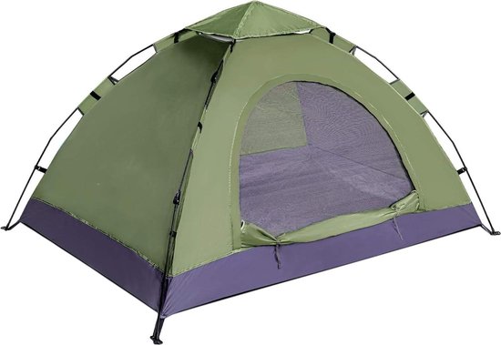 Ultralichte campingtent voor 2 personen - waterdicht en eenvoudig op te zetten - kleine pakmaat - koepeltent voor outdoor camping en trekking van Forclaz
