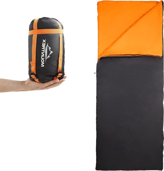 Ultralichte en Compacte Slaapzak - Ideaal voor Kamperen, Reizen en Festivals - 1 stuk - 200 x 75 cm van Merkloos