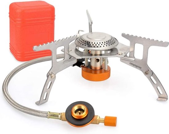 ultralichte en opvouwbare gasbrander op pootjes met keramische ontsteking van Fire-Maple