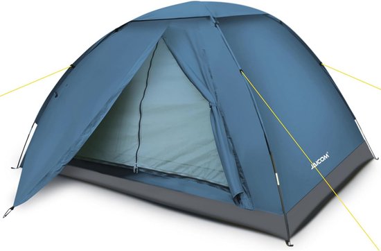 Ultralichte en Waterdichte Campingtent voor 1-4 Personen - Eenvoudig Op te Zetten, Ideaal voor 3-4 Seizoenen, Perfect voor Kamperen en Wandelen van Merkloos