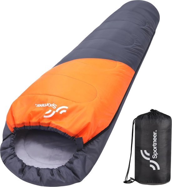 Ultralichte Mummieslaapzak voor 3-4 Seizoenen - Compacte Zomertrekking Slaapzak