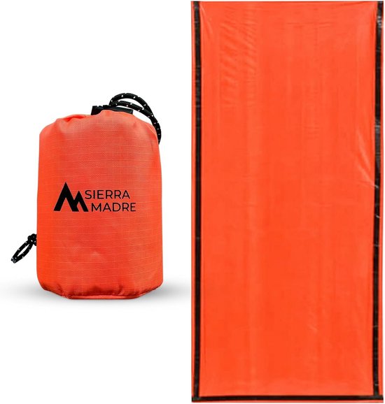 Ultralichte Nood- en Thermische Bivy Slaapzak voor Wandelen en Overleven